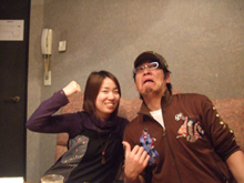古坂大魔王とミス高田