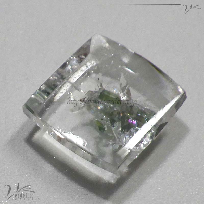 【大粒レア】トルマリンインクォーツ ブラジル産パライバトルマリンインクォーツ 0.628ctルース