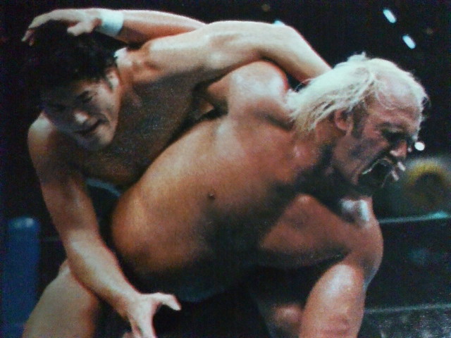 新日本プロレス半券第一回IWGP優勝戦アントニオ猪木vsハルクホーガン ハルク・ホーガンさん死去、第1回IWGPでアントニオ猪木をKO