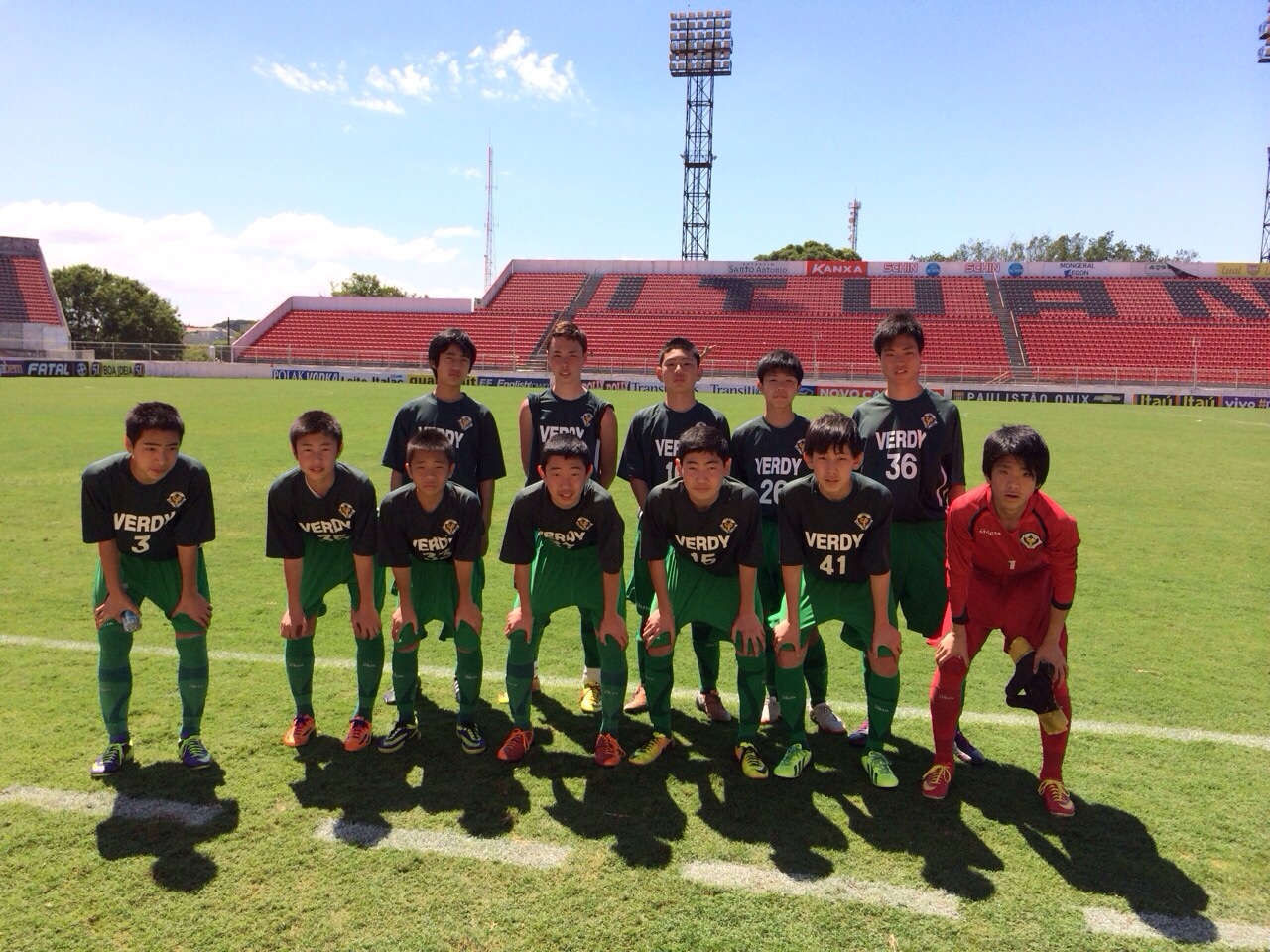 ブラジル遠征 2日目 ヴェルディssレスチ クラブ通信