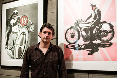 コンラッド・リーチ, Conrad Leach, motorcycle