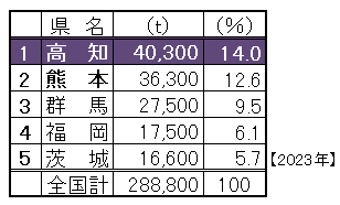 なす2023