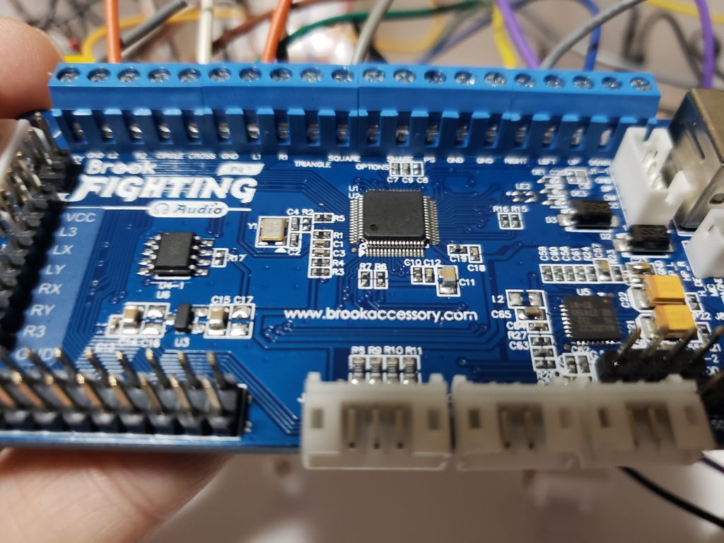 自作 小型 ヒットボックス アケコン（Brook AFB 使用）