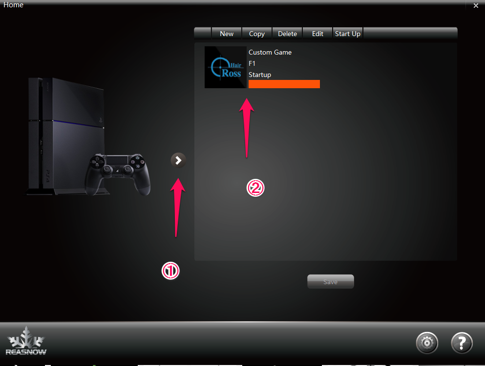 ほぼ全機種対応の変換器 Cross Hairの使い方 その3 プリセット登録