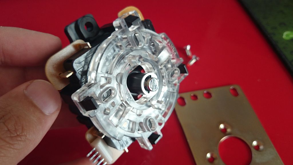 アケコンカスタム 三和レバーの分解方法 The Linkの取り付け方法解説 魔王の引き出し