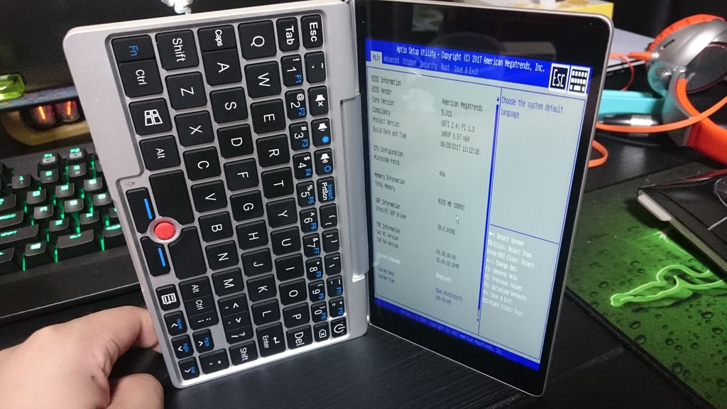 Gpdpocket シャットダウン時のランプ不具合の解決 魔王の引き出し