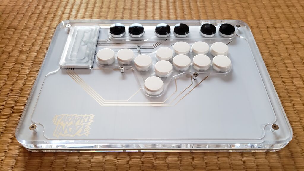 レバーレス ケース アケコン 天板2種類セット マグネット開閉 レバーレス製品紹介】天板カスタムが出来るおすすめ自作キット