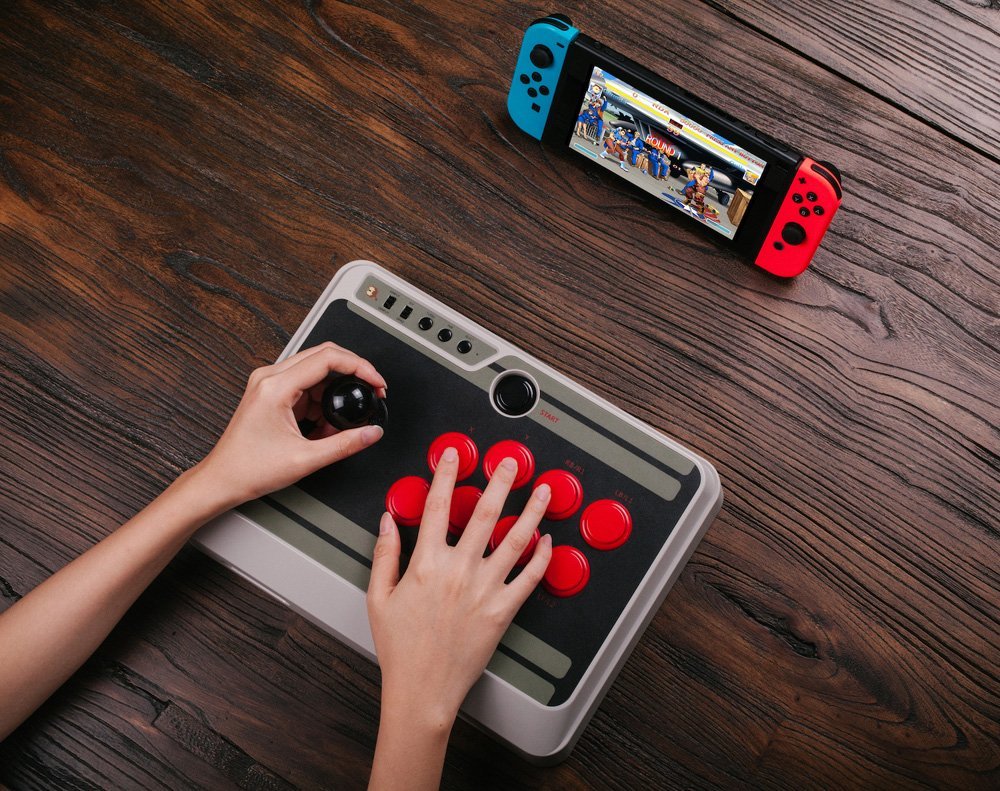 徹底レビュー Switchでも使える 8bitdo N30 Arcade Stick 海外仕様故に難ありか 魔王の引き出し