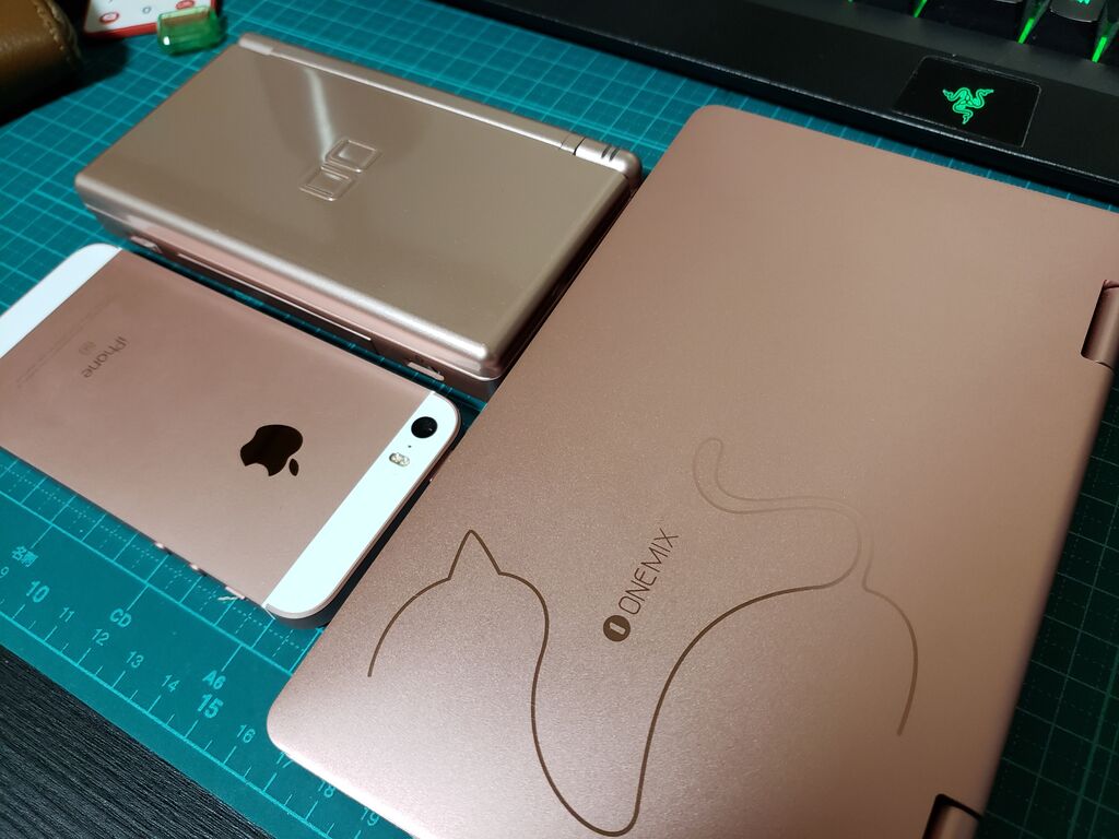 レビュー]スタイリッシュなUMPC 「OneMix2S サクラカラー」 : 魔王の