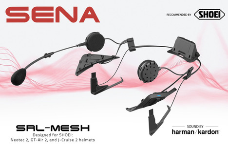 バイク】SENAインカムに新モデル「SRL-MESH」「SRL-EXT」が登場