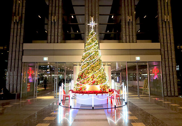 品川イーストワンタワー 19クリスマス装飾 What S New
