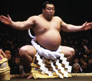 鬼の化粧まわし 角力座 鬼の化粧まわし 角力座