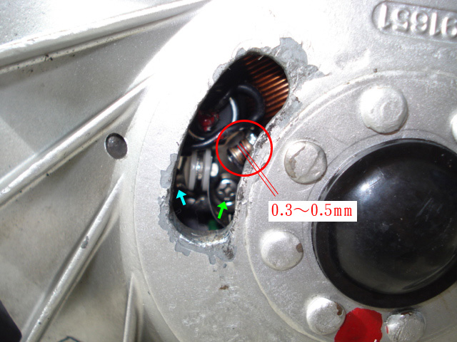 実技 点火時期調整 画像は参考程度に スティール スクーター ラン 実技 点火時期調整 画像は参考程度に スティール スクーター ラン