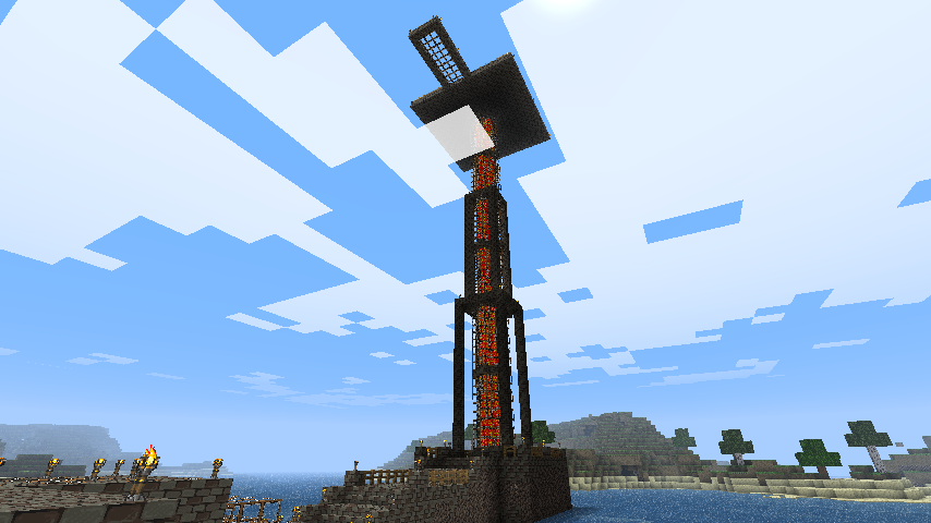 Minecraft その３ 縁 えにし の縁側
