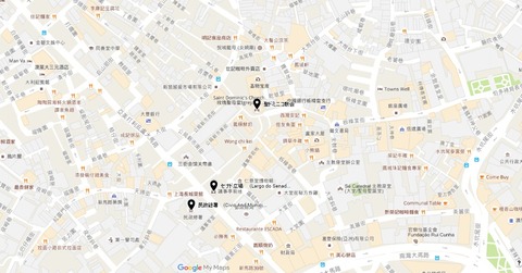 聖ドミニコ教会周辺map