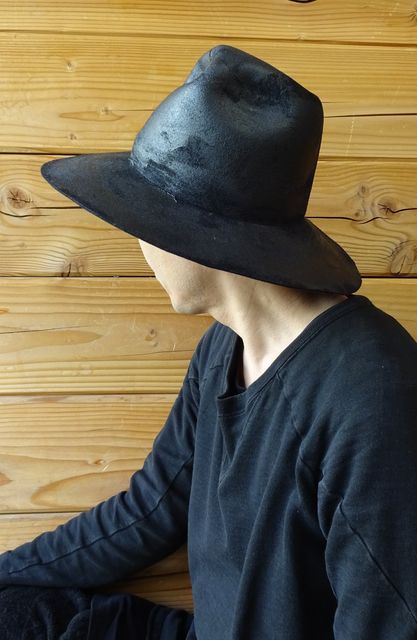 REINHARD PLANK SPAVENTA えぐい LAPIN フェルトウールハット