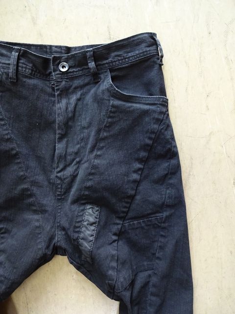 JULIUS 547PAM7 シームドクロッチパンツver1 サイズ1 黒 _julius Pre-FW16 Collection [ Quantums; ] 547PAM7 : VIBE_nagano