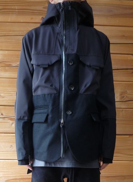 The viridi-anne コンビネーションフーデットJKT