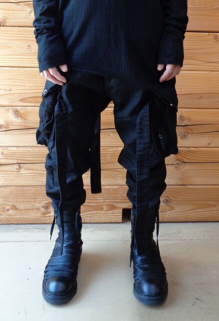 JULIUS SS21 [permanent;] 737PAM25-BK : VIBE_nagano/JULIUS・The