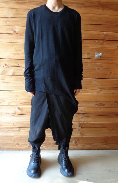 JULIUS AW20 [DUKKHA;] 717PAM17-BK : VIBE_nagano/JULIUS・The
