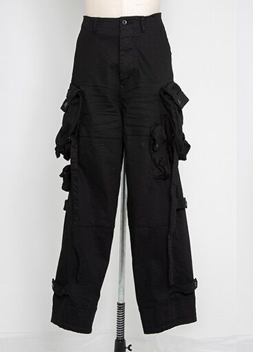 パンツ JULIUS 757PAM13-BW size1 JULIUS（ユリウス）の「JULIUS/ユリウス/ガスマスクカーゴパンツ