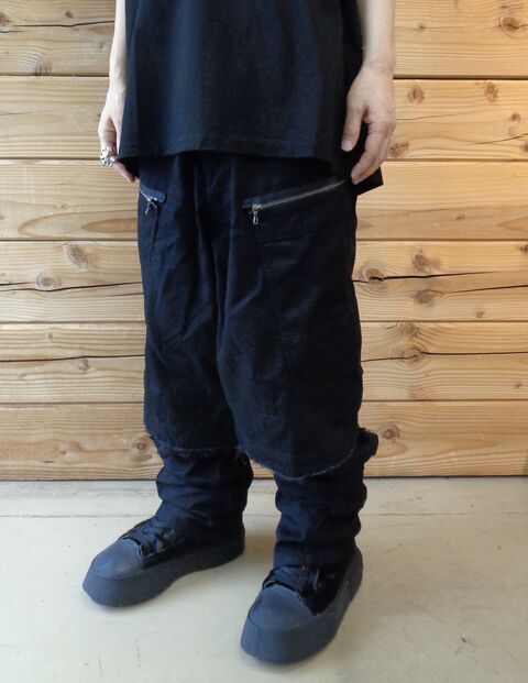 パンツ 747PAM3 JULIUS PRE-FALL 2021 JULIUS 12oz DENIM PANTS （BLACK） 917PAM2 - Osaka / Kyoto, -FASCINATE