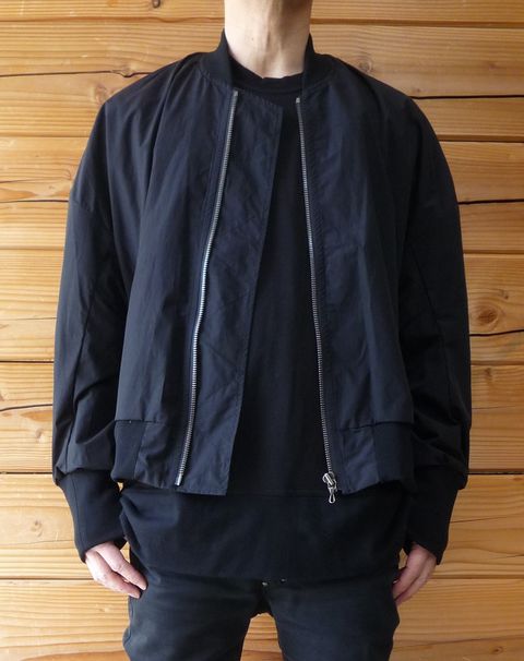 JULIUS 19ss 657BLM1 バックジッププルオーバージャケット ユリウス JULIUS 19SS バックジッププルオーバージャケット