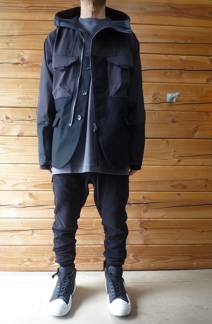 The viridi-anne コンビネーションフーデットJKT The viridi-anne コンビネーションフーデットJKT