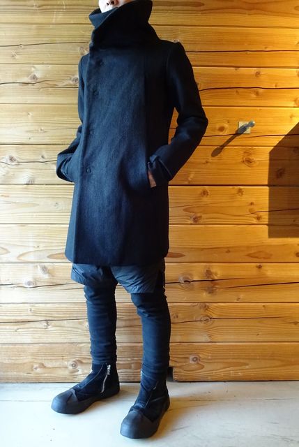 ザヴィリジアン　ハイネック　コート　The Viridi-anne The Viridi-Anne COATING-MELTON HIGHNECK COAT (VI-2400-06SP