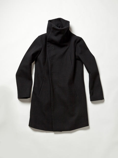 The Viridi-anne ヴィリジアン　ウールハイネックコート The Viridi-Anne COATING-MELTON HIGHNECK COAT (VI-2400-06SP