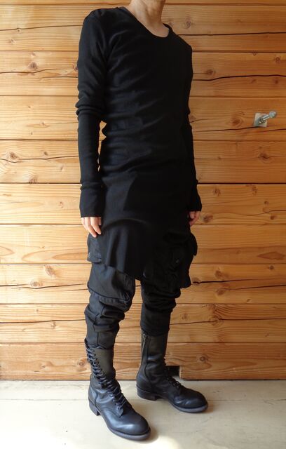 JULIUS FW22 [PERMANENT] 799PAM25-BK : VIBE_nagano/JULIUS