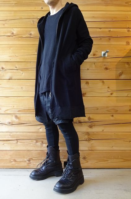 Julius 17SS パーカー JULIUS - 2点セット Julius 17ss クロスシームドパーカー 無地