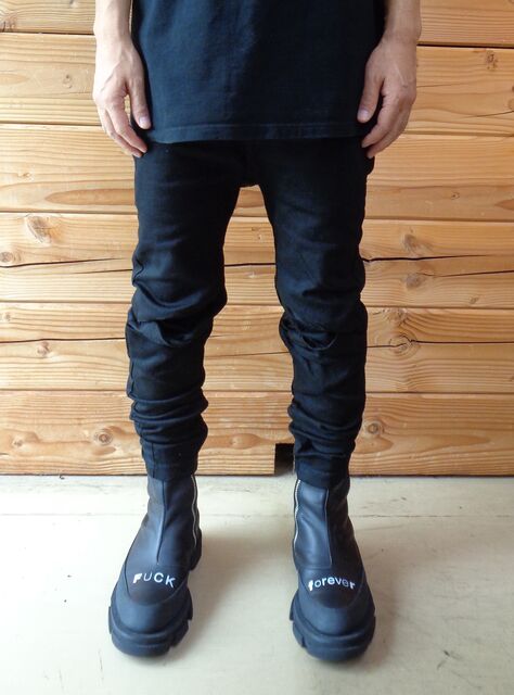 julius 717pam17 デニムラップパンツ JULIUS AW20 [DUKKHA