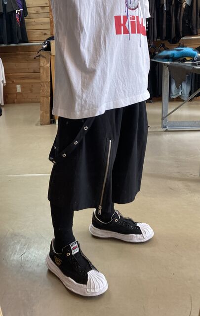 KIDILL AW23 'ENFANT TERRIBLE ' ZIP SHORT PANTS : VIBE_nagano