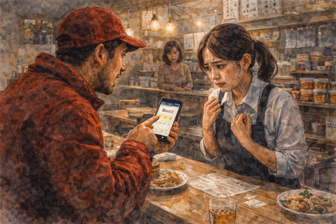 「Bad押したんやろ」飲食店員に因縁つけ50万円を脅し取った疑いで宅配サービス配達員の男と妻を逮捕