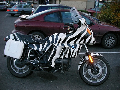 シマウマ バイク Victoria Canada