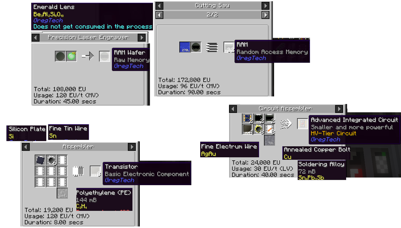 GregtechCEu】Processor系回路解放・Cleanroom導入 : Retrogregtive ～色んなGregtechでまったり遊ぶ～