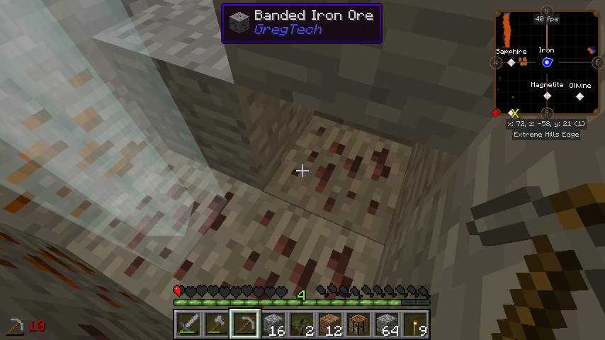 Gregtech5 Iron鉱脈を発見 Retrogregtive 色んなgregtechでまったり遊ぶ