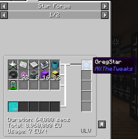 Gregtech Mod Chart Retrogregtive ~色んなGregtechでまったり遊ぶ~:(GTCEu Modern) All the Mods 9 雑プレイ記