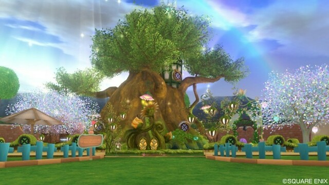 ツリーハウス完成 Dqx 咲き乱れるまま