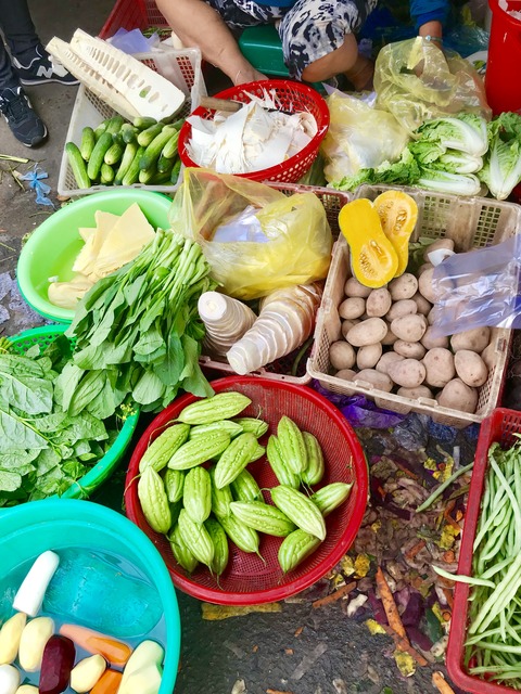 市場野菜