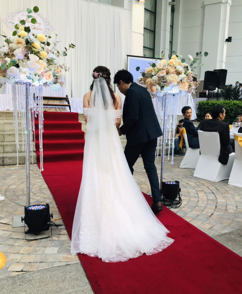 のべさん結婚式ハノイ５