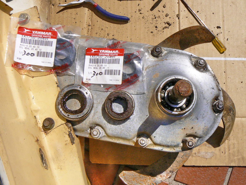 ヤンマー管理機のオイルシール交換 ベトナムをうろうろ ついでにカンボジアもうろうろ おまけで上海も ラオス タイ