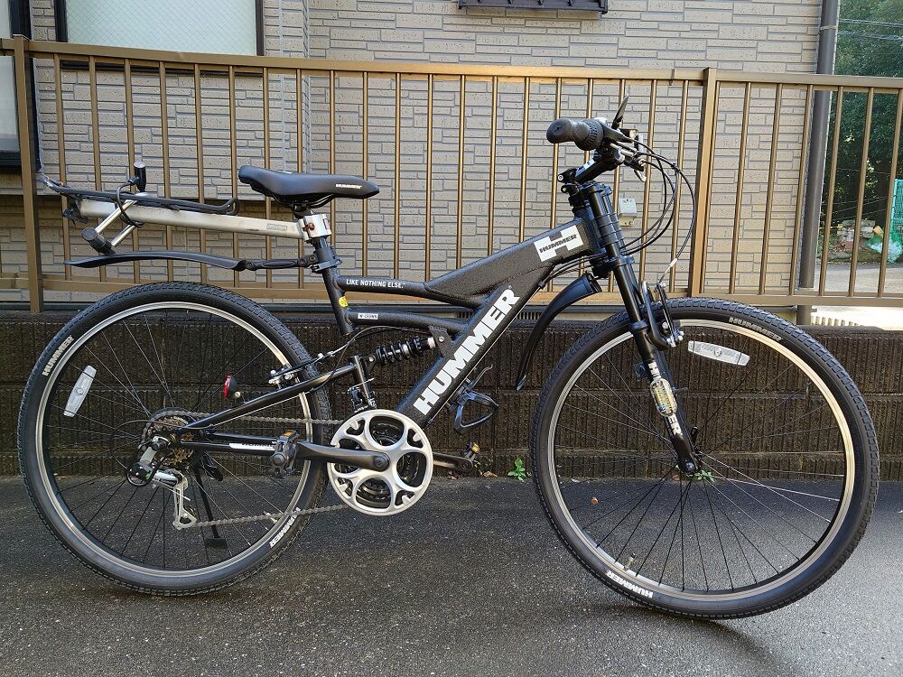 新MTB・HUMMER DH2618-Eの購入・到着 : HIROの鳥と星とその他