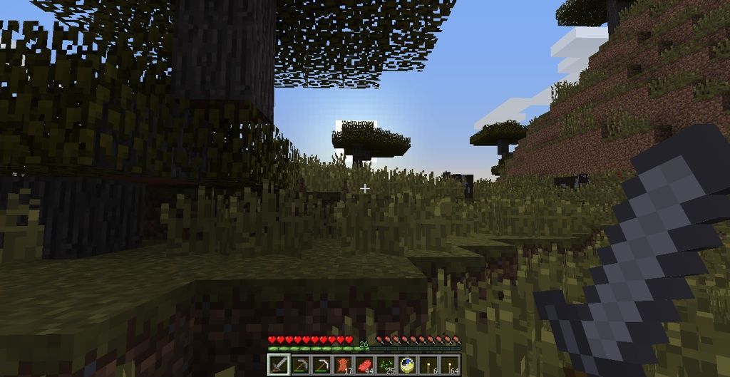 革防具を作る 村から始めるminecraft