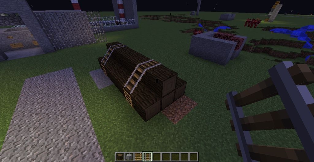 木こりの家を作る 2 村から始めるminecraft