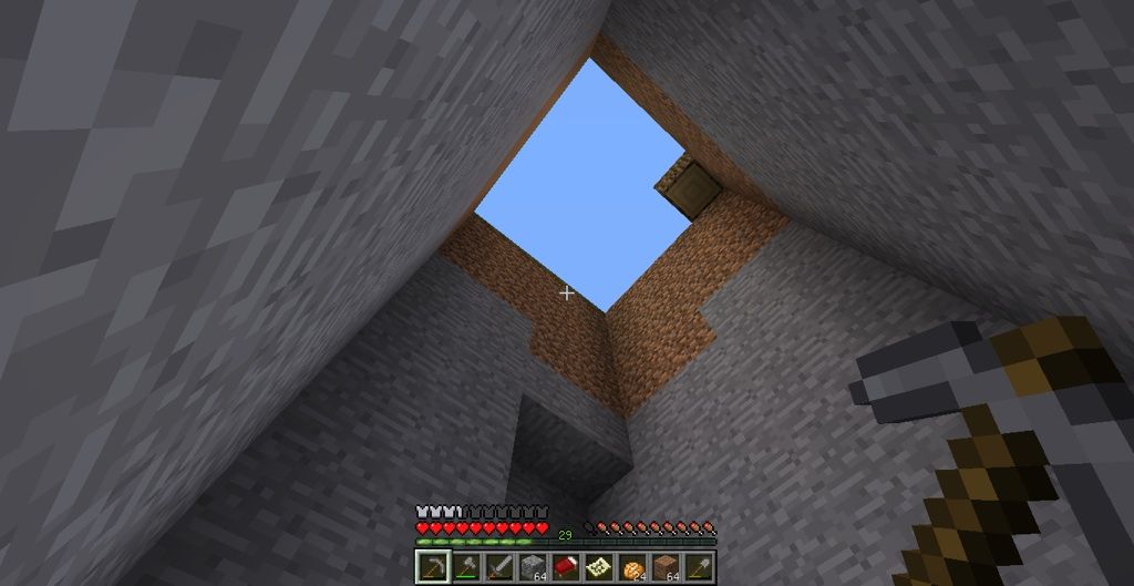 井戸を撤去 村から始めるminecraft 井戸を撤去 村から始めるminecraft