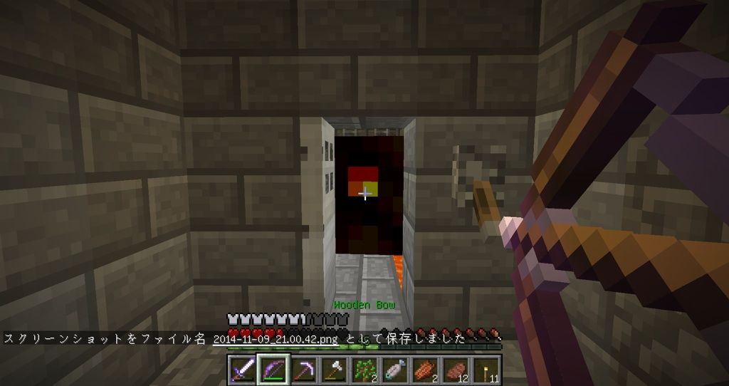 Enderbent 溶岩遊泳も恐くない 6 村から始めるminecraft Enderbent 溶岩遊泳も恐くない 6 村から始めるminecraft