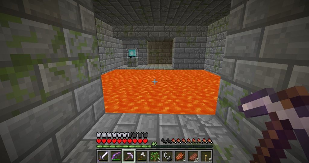 Enderbent 溶岩遊泳も恐くない 6 村から始めるminecraft Enderbent 溶岩遊泳も恐くない 6 村から始めるminecraft