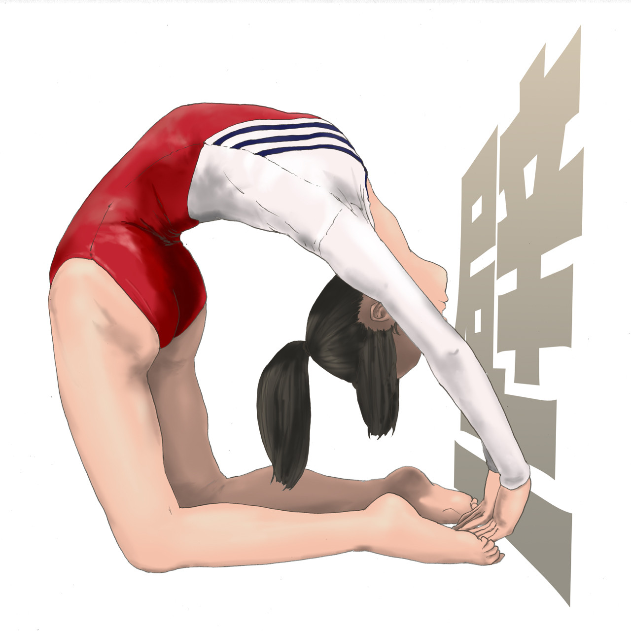 夏に西日が射す部屋で Sm 003